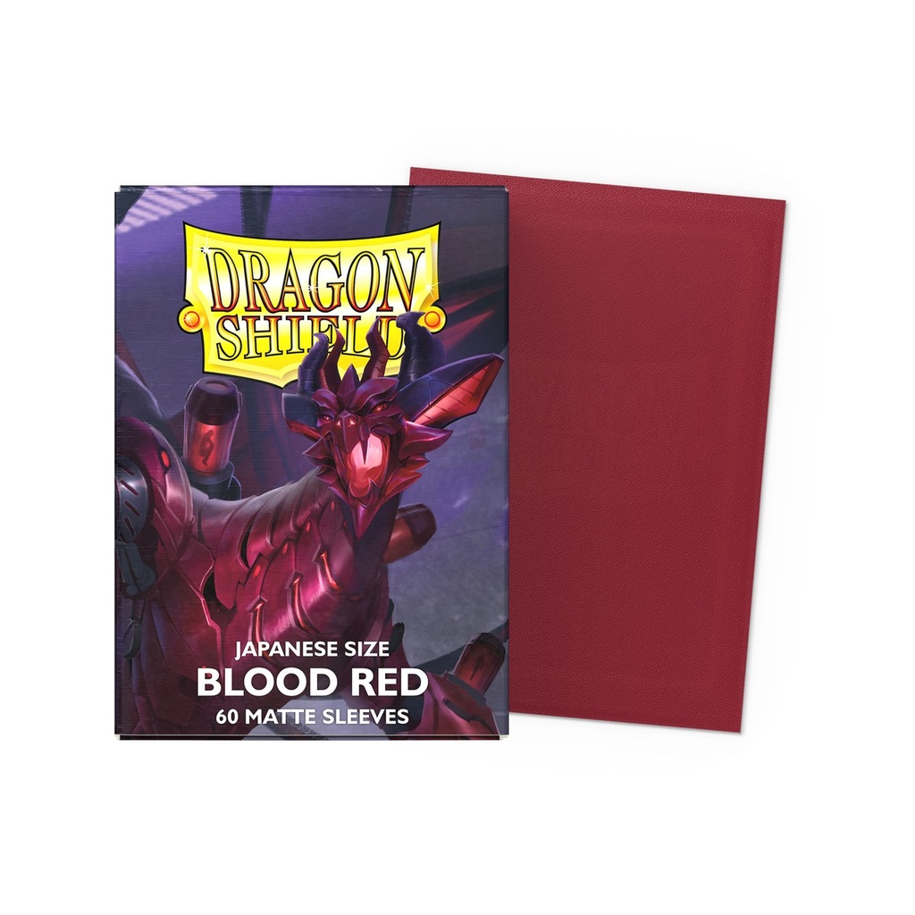 [ACC-ACC-003] Dragon Shield Sleeves formato giapponese - Red (60 pz)