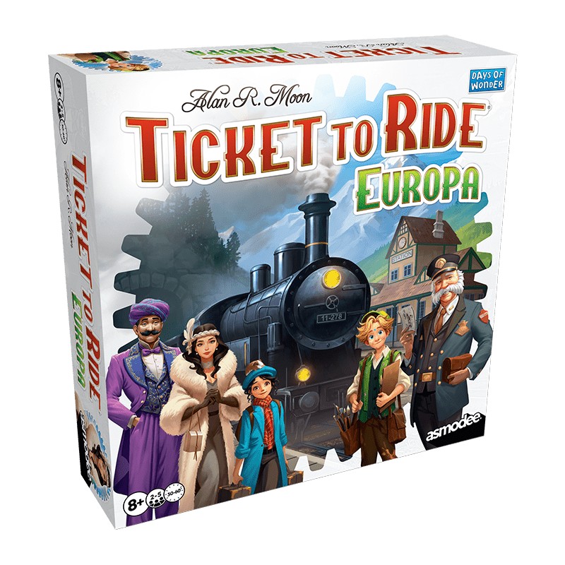 [ACC-BOA-029] Ticket to Ride Europe (in italiano)