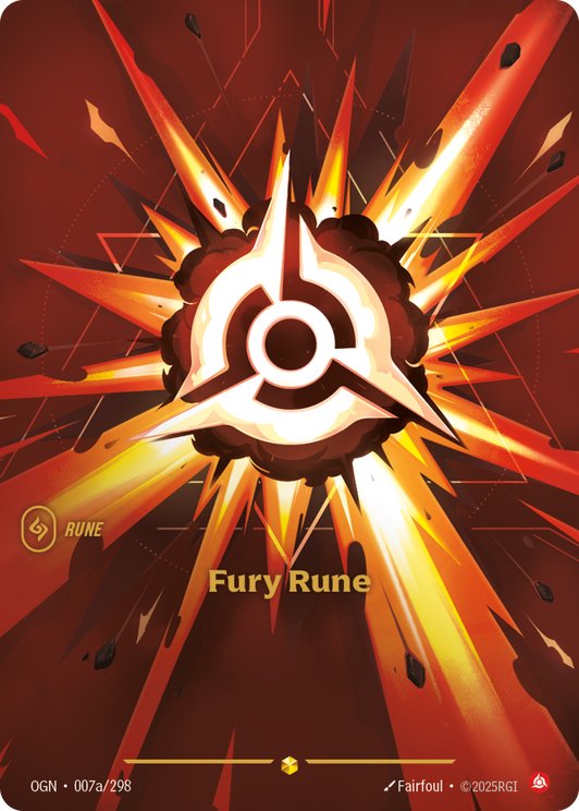 Fury Rune (Alternate Art)