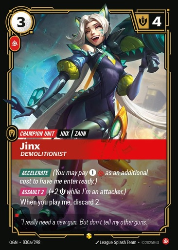 Jinx - Demolitionist (Alternate Art)