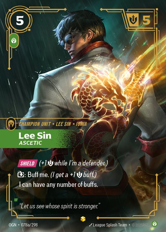 Lee Sin - Ascetic (Alternate Art)