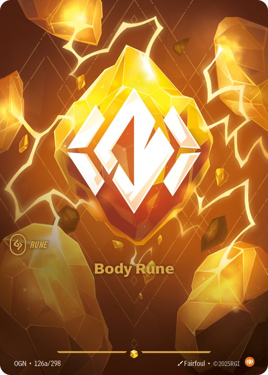 Body Rune (Alternate Art)