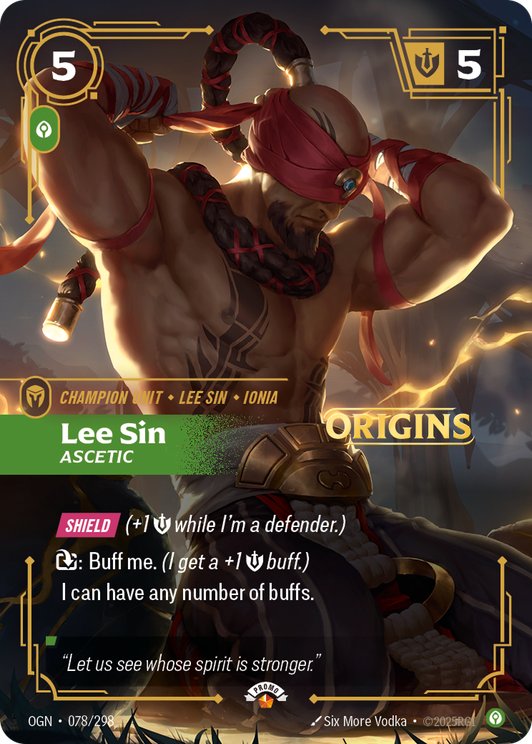Lee Sin - Ascetic