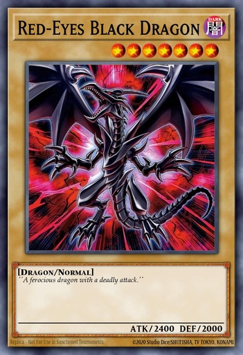 Red-Eyes Black Dragon (Gradata)
