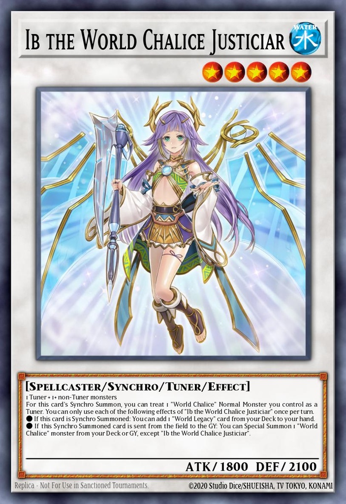 Ib the World Chalice Justiciar