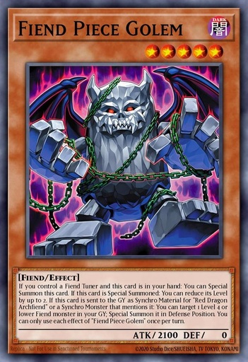 Fiend Piece Golem